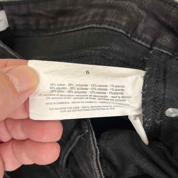 Jessica Simpson Jeans Women’s 6 Black Skinny Stretch Denim Stretch Minimalist - Picture 5 of 8